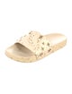 Tory Burch Leather Studded Accents Slides