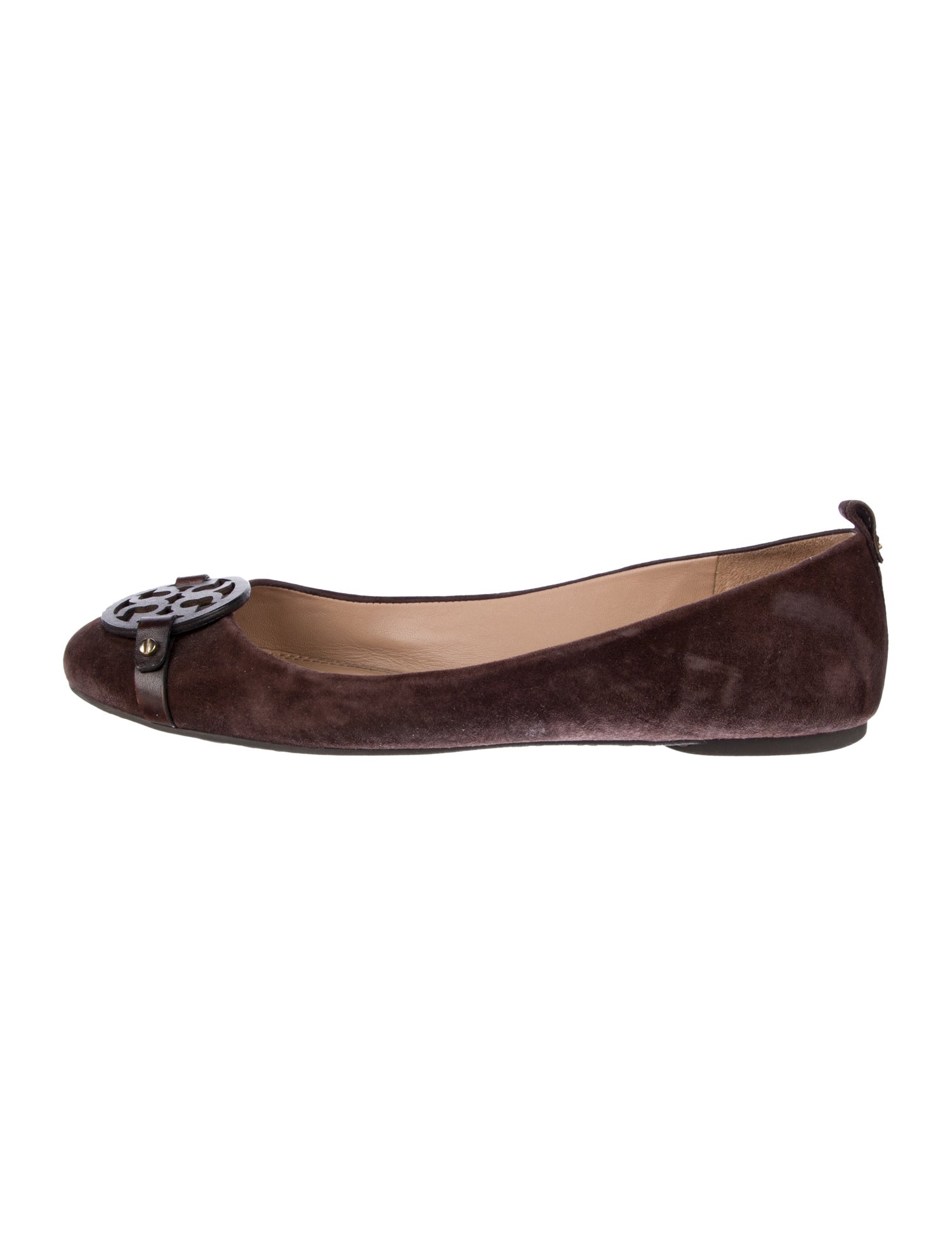 Tory Burch Suede Ballet Flats