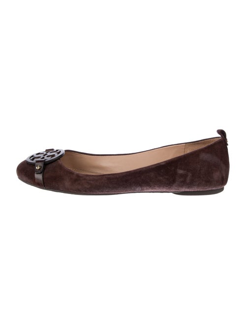 Tory Burch Suede Ballet Flats