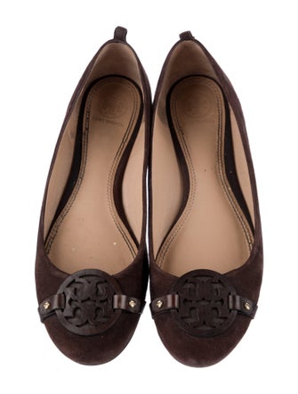 Tory Burch Suede Ballet Flats