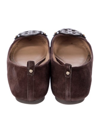 Tory Burch Suede Ballet Flats