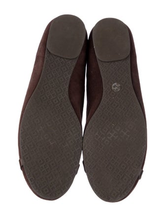 Tory Burch Suede Ballet Flats