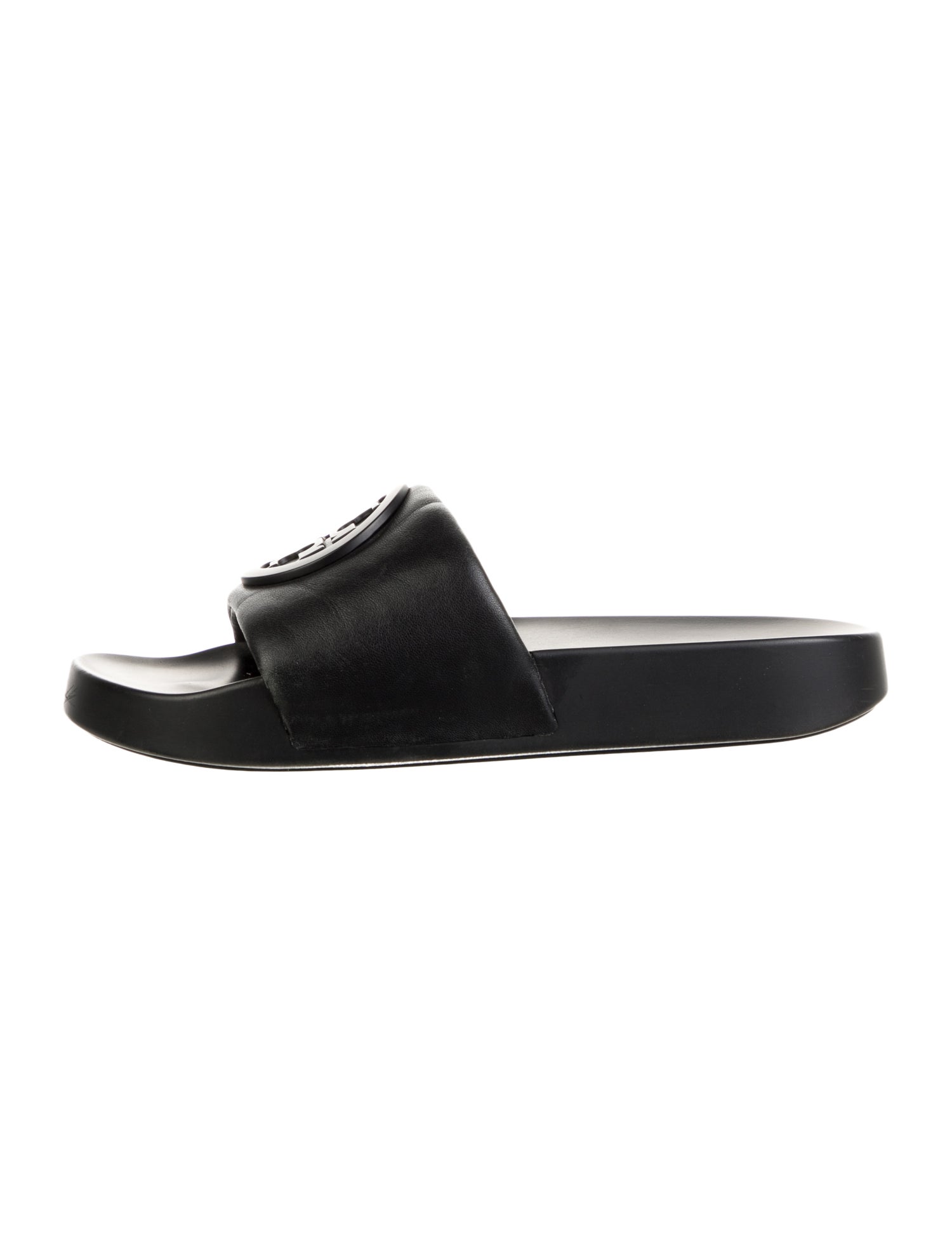 Tory Burch Leather Slides