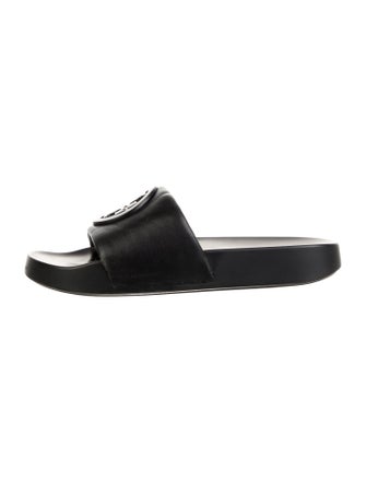 Tory Burch Leather Slides