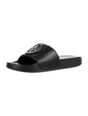 Tory Burch Leather Slides