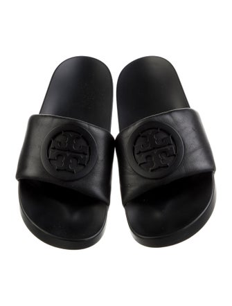 Tory Burch Leather Slides