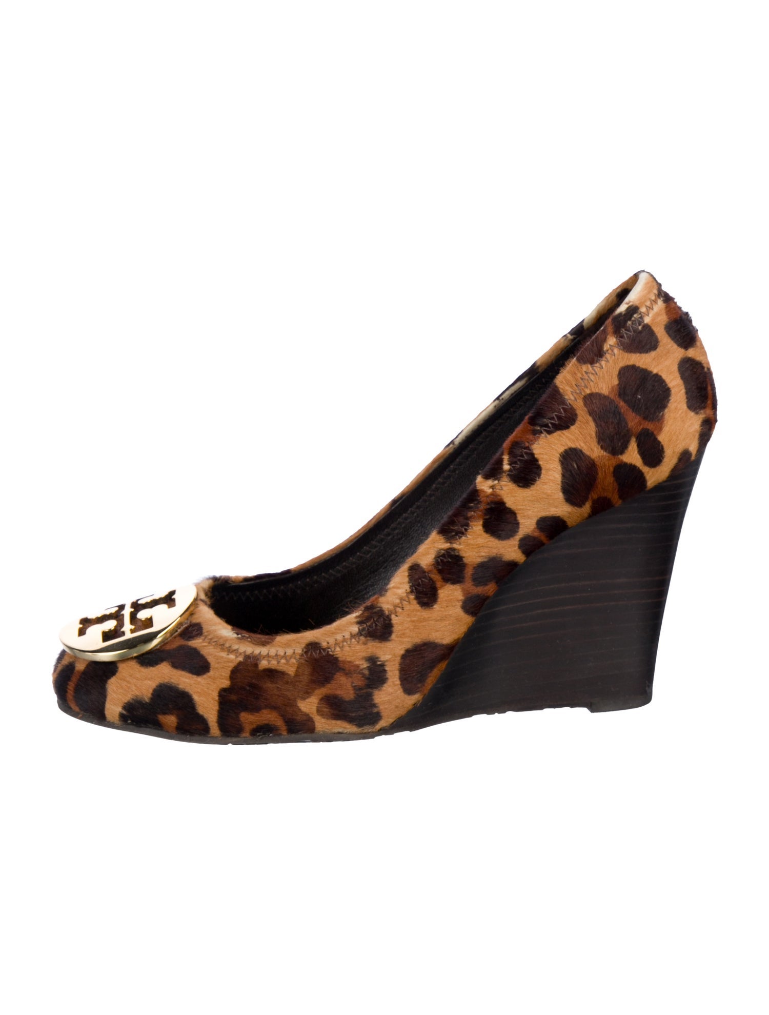 Tory Burch Ponyhair Animal Print Pumps