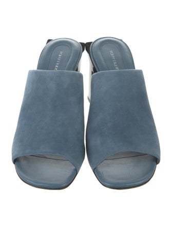 Tory Burch Suede Slides