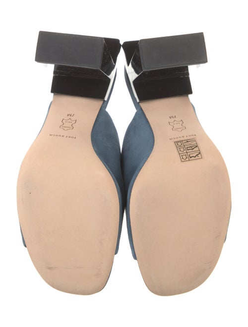 Tory Burch Suede Slides