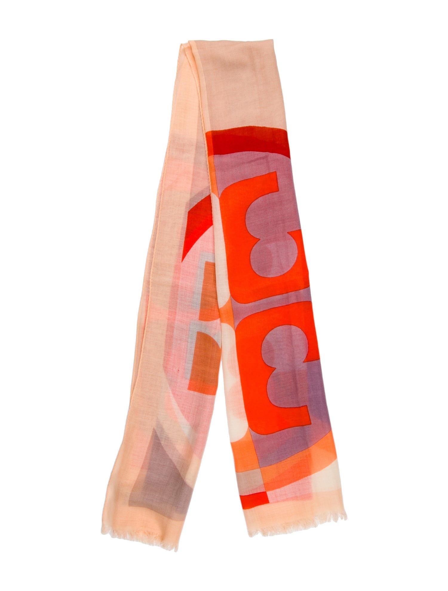 Tory Burch Wool Printed Scarf