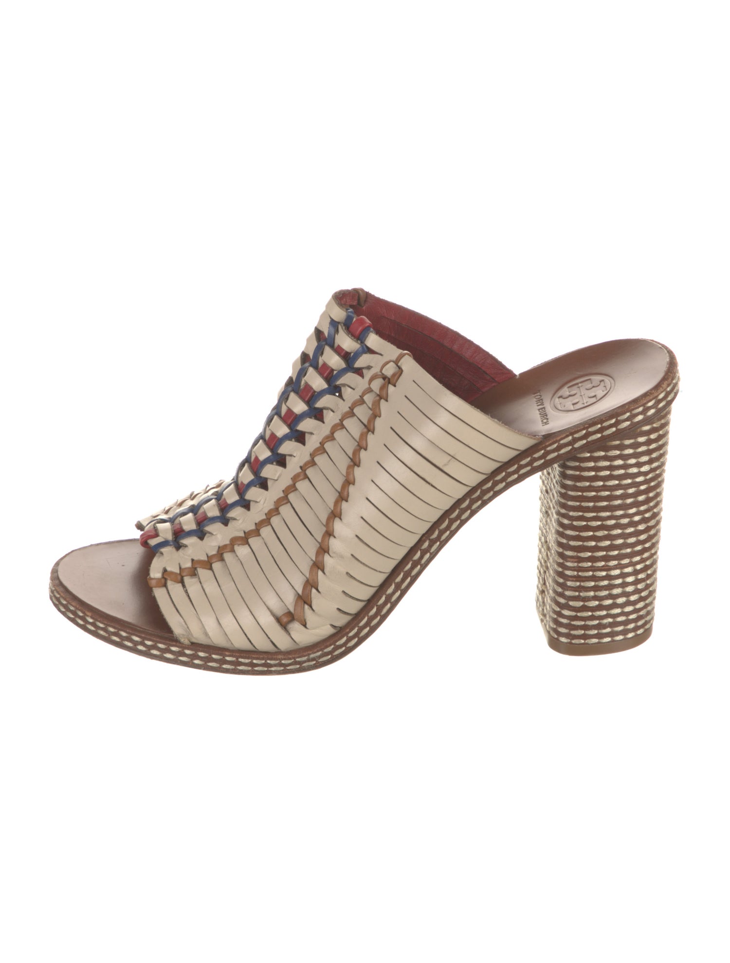 Tory Burch Leather Slides