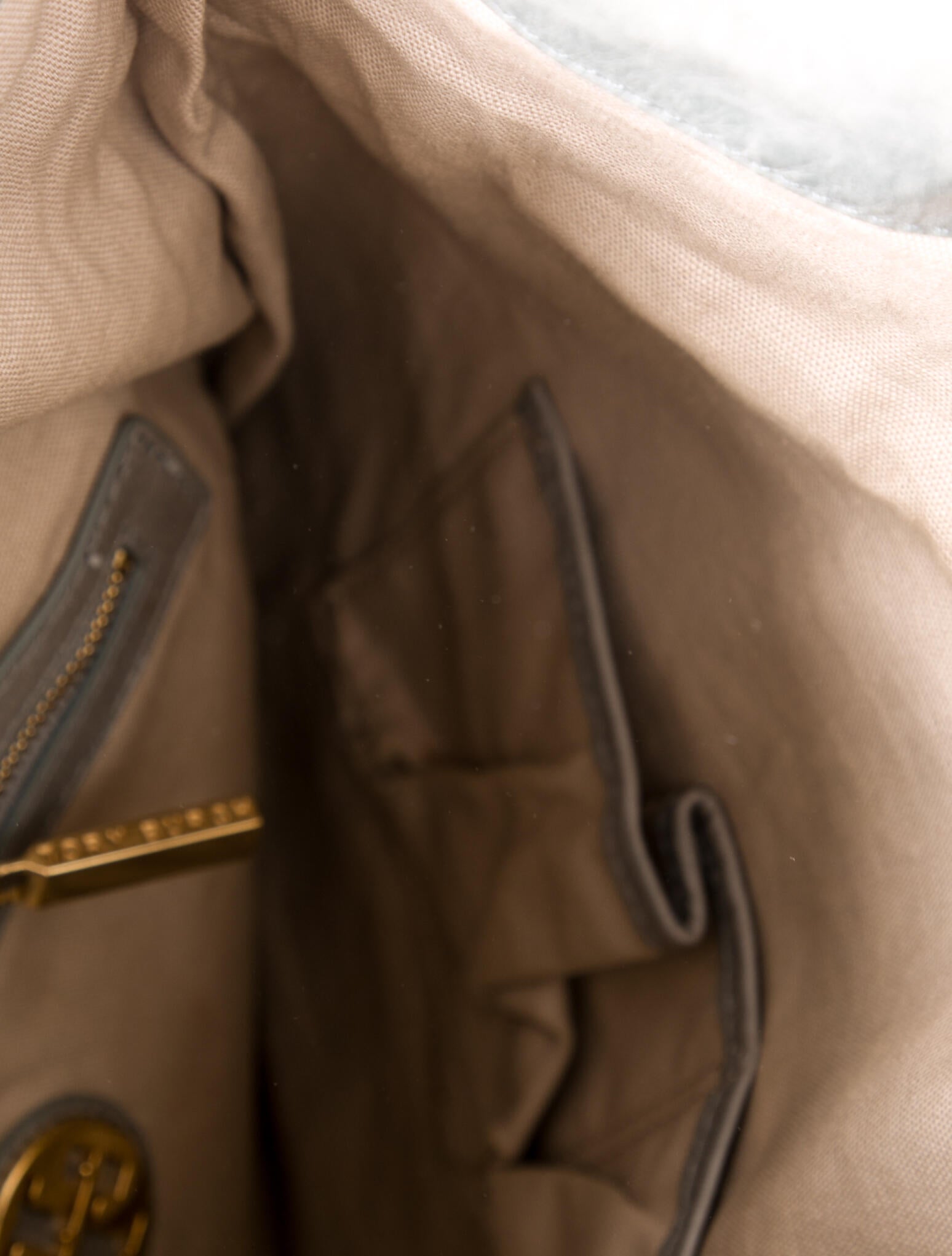 Tory Burch Leather Messenger Bag