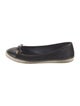 Tory Burch Wool Bow Accents Ballet Flats