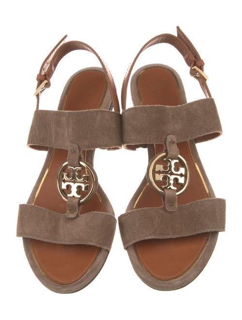 Tory Burch Suede Slingback Sandals