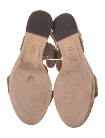 Tory Burch Suede Slingback Sandals