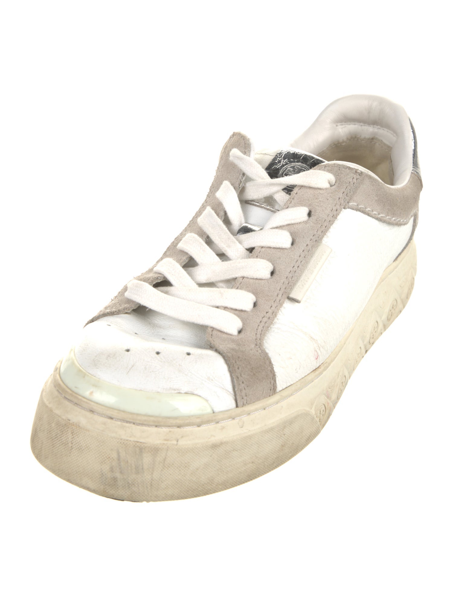 Tory Burch Leather Sneakers