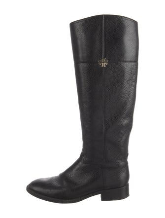 Tory Burch Leather Riding Boots