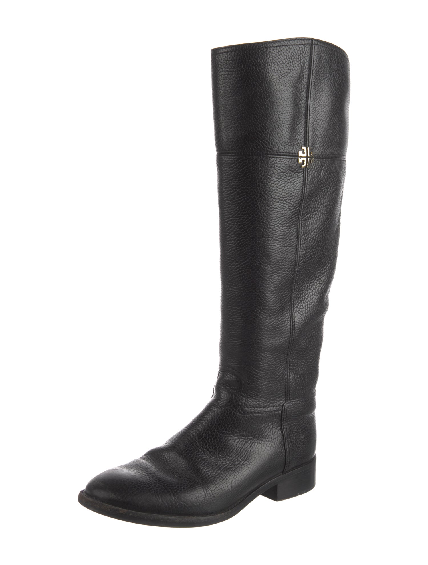 Tory Burch Leather Riding Boots