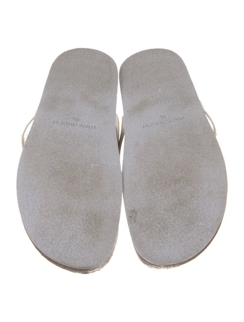 Tory Burch Leather Slides