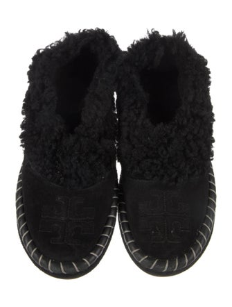 Tory Burch Suede Mules