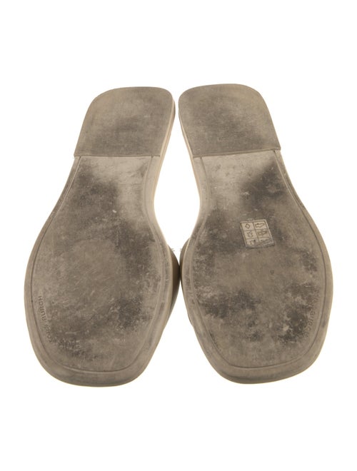 Tory Burch Leather Slides