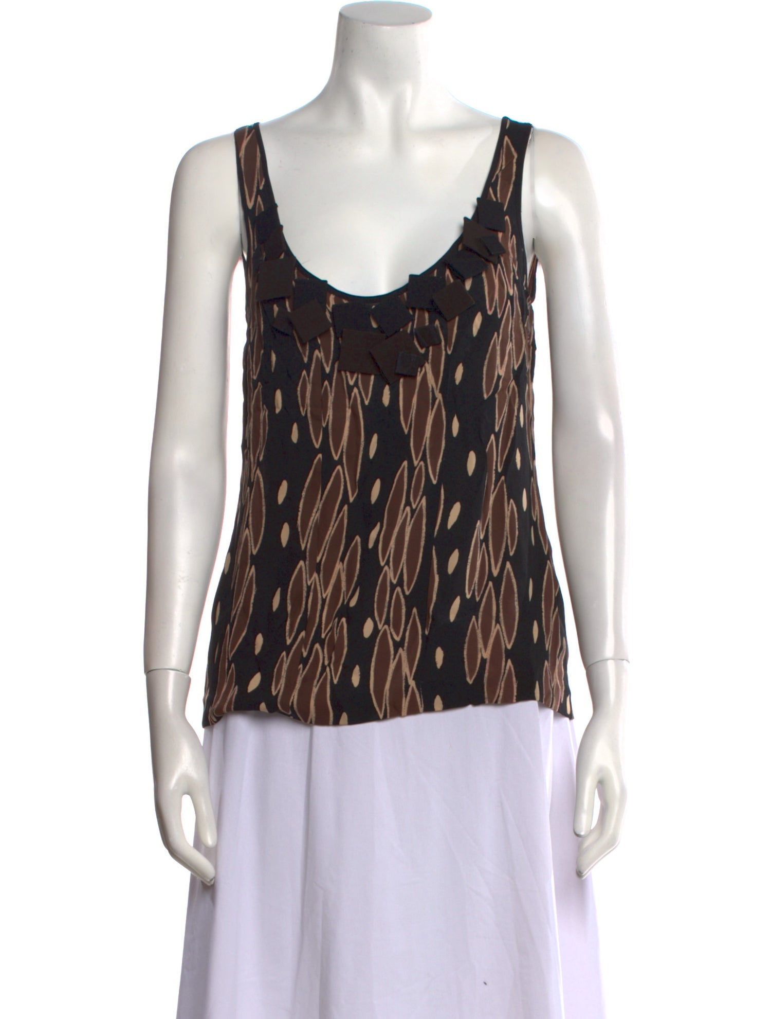 Tory Burch Silk Printed Top