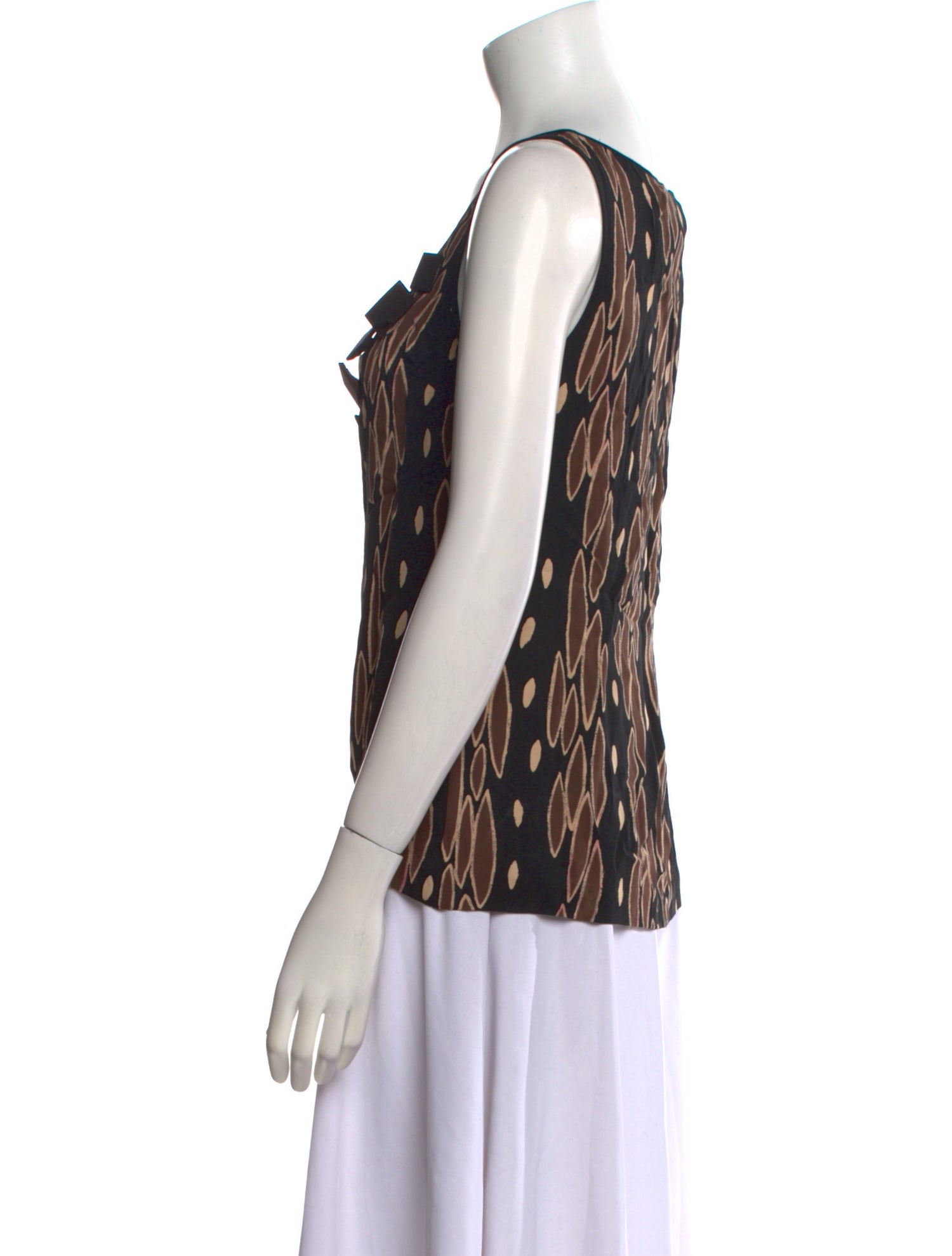 Tory Burch Silk Printed Top