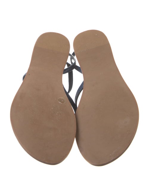 Tory Burch Leather T-Strap Sandals