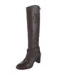Tory Burch Leather Riding Boots