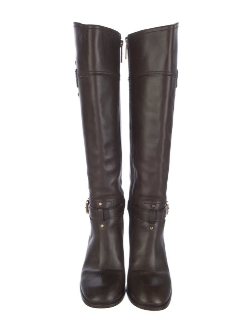 Tory Burch Leather Riding Boots