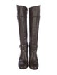 Tory Burch Leather Riding Boots