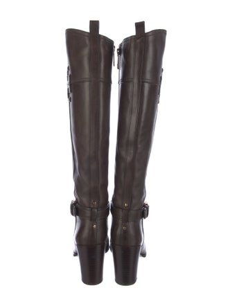 Tory Burch Leather Riding Boots