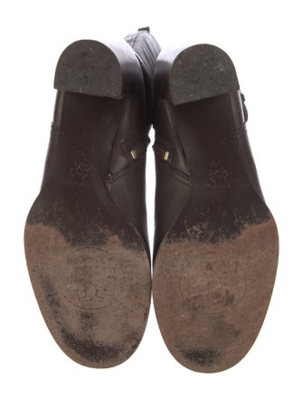 Tory Burch Leather Riding Boots