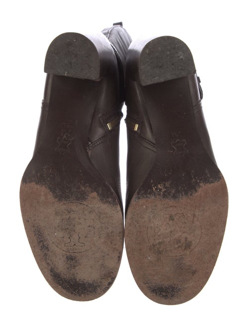 Tory Burch Leather Riding Boots