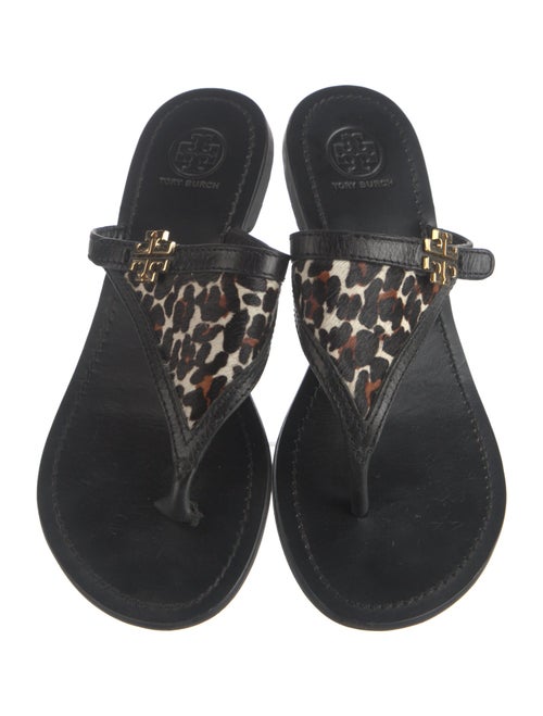 Tory Burch Leather Slides