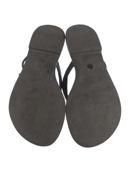 Tory Burch Leather Slides