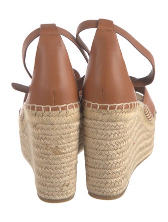 Tory Burch Leather Espadrilles