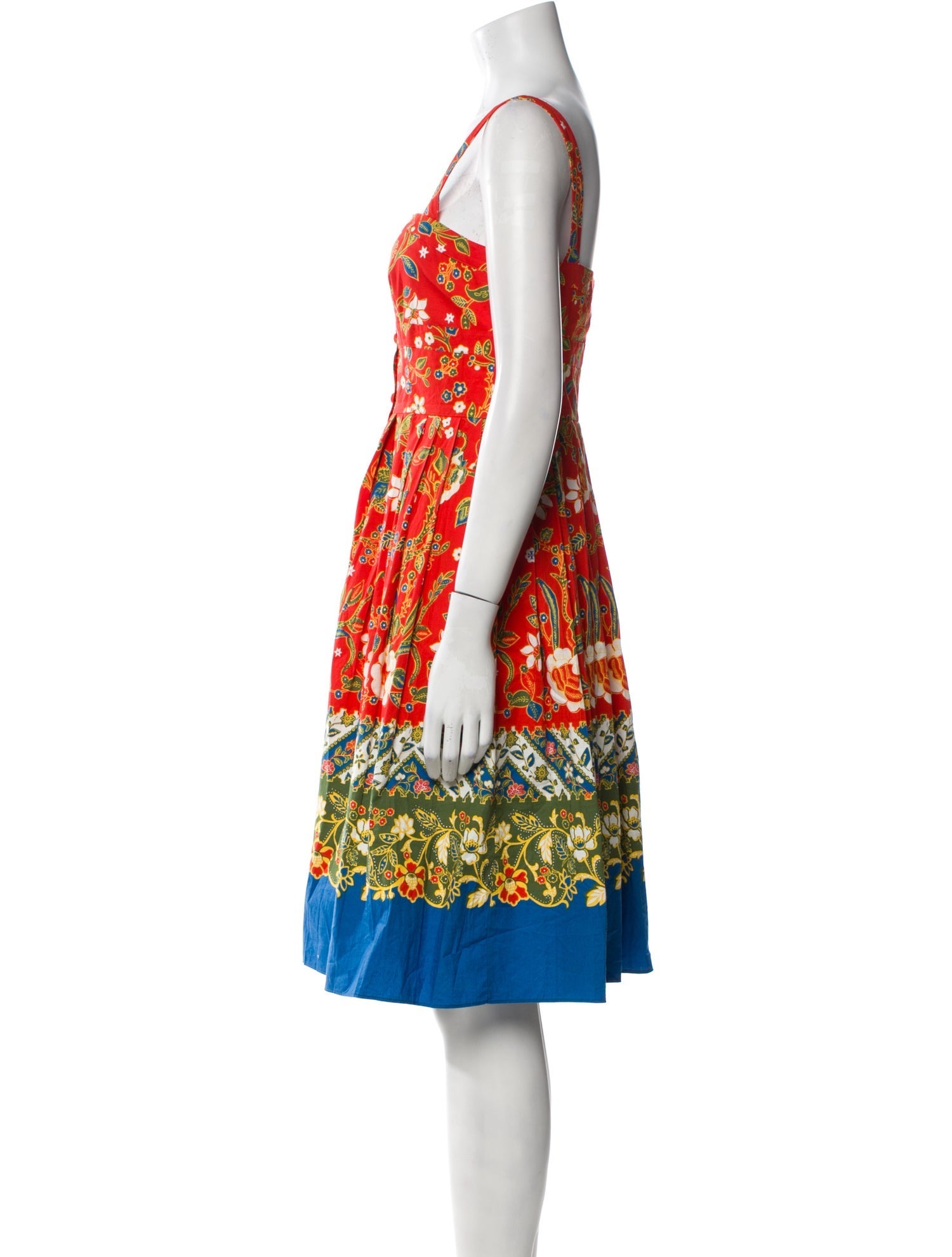 Tory Burch Printed Knee-Length Dress