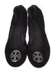 Tory Burch Velvet Crystal Embellishments Flats