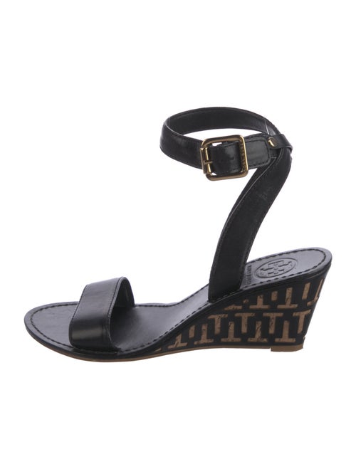 Tory Burch Leather Lasercut Accents Espadrilles