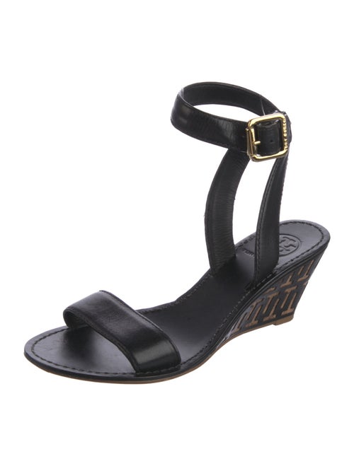 Tory Burch Leather Lasercut Accents Espadrilles