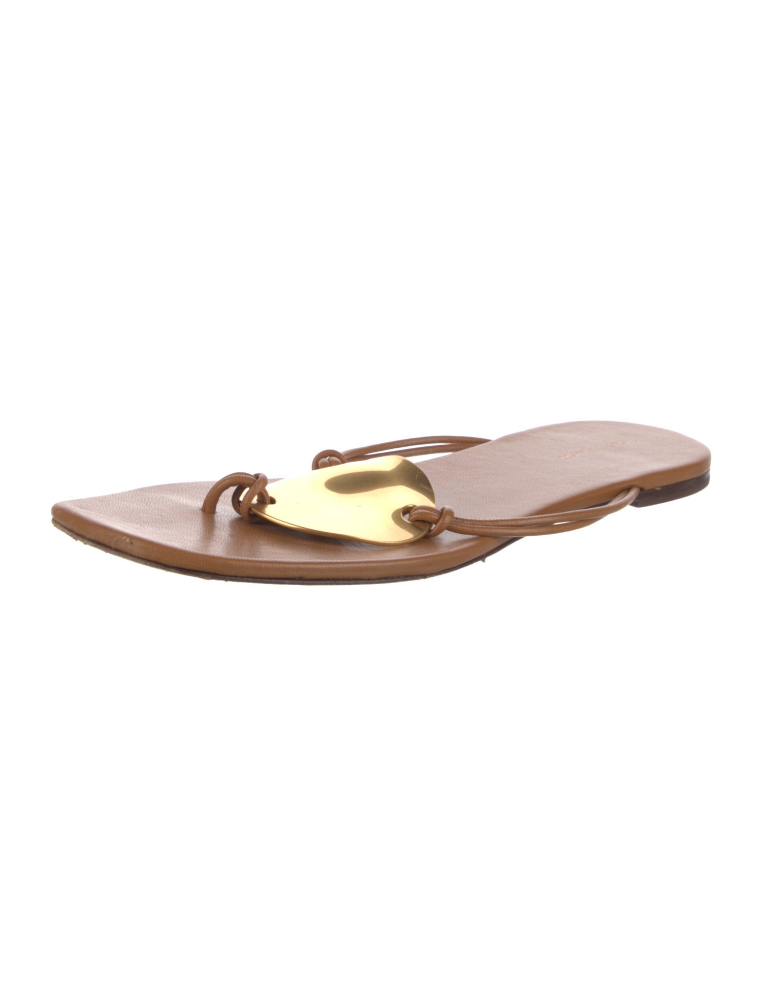 Tory Burch Leather Slides