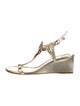 Tory Burch Leather T-Strap Sandals