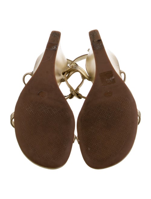 Tory Burch Leather T-Strap Sandals