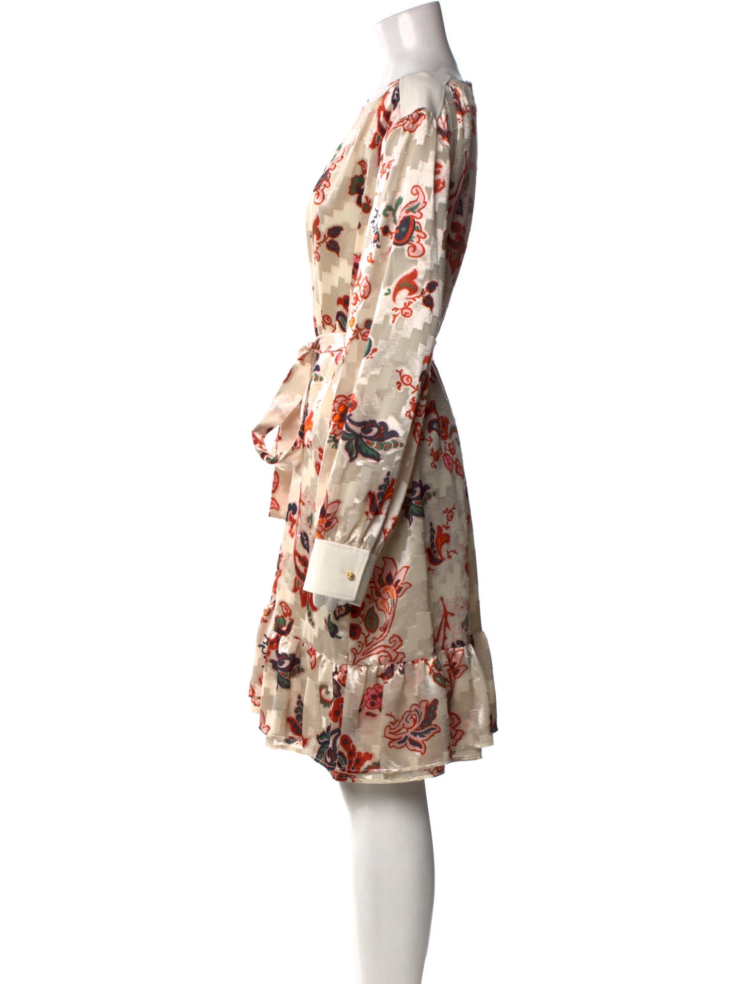 Tory Burch Floral Print Knee-Length Dress
