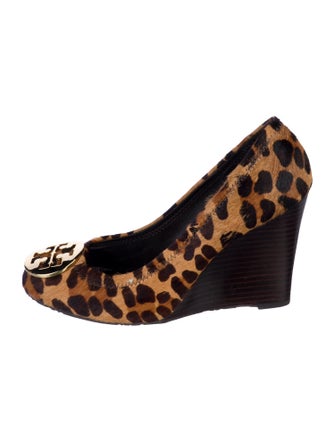 Tory Burch Ponyhair Animal Print Pumps