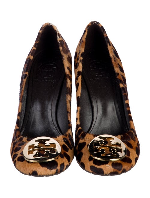Tory Burch Ponyhair Animal Print Pumps
