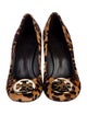 Tory Burch Ponyhair Animal Print Pumps