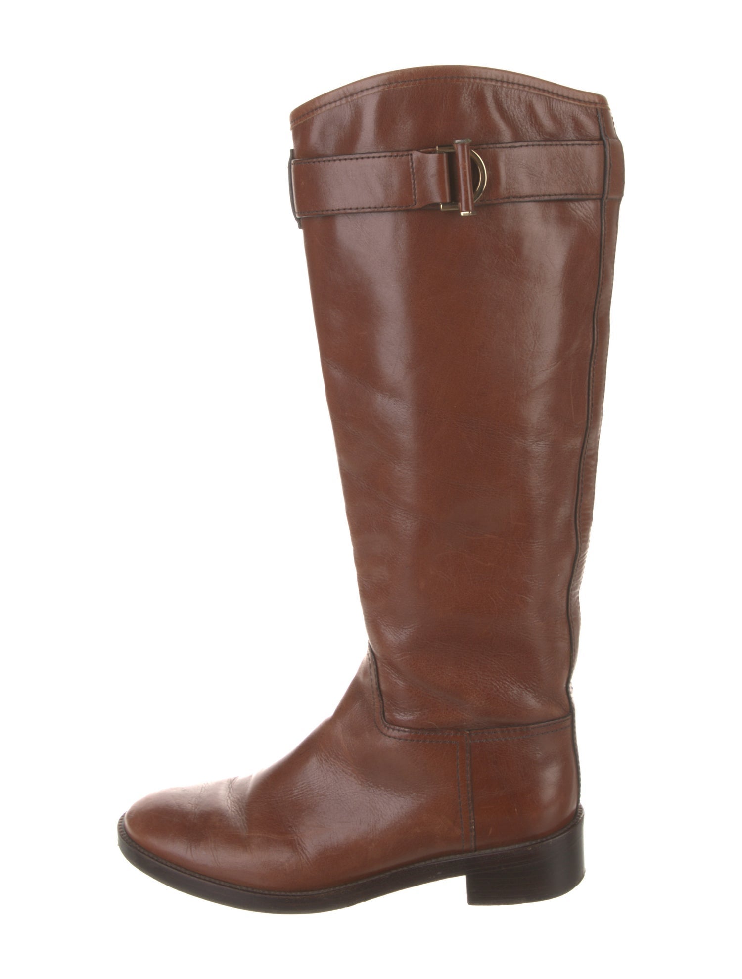 Tory Burch Leather Riding Boots
