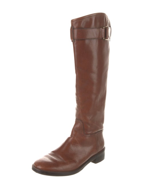 Tory Burch Leather Riding Boots